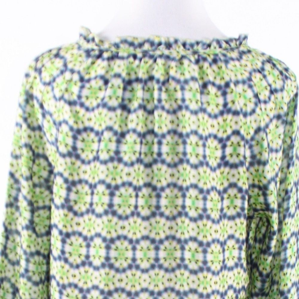 Clements Ribeiro blue blouse 10 - Picture 8 of 8
